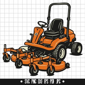 Lawn Mower SVG, Lawn Mower DXF, Lawn Mower PNG, Lawn Mower Cut File, Clipart, Digital File, Svg File, Silhouette, Instant Download