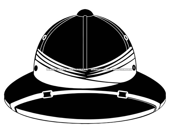 Safari Hat SVG 1 Safari Hat DXF Safari 