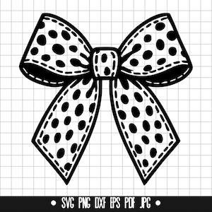 Leopard Print Bow SVG, Leopard Print Bow DXF, Leopard Print Bow PNG, Bow Cut File, Clipart, Digital File, Svg File, Instant Download