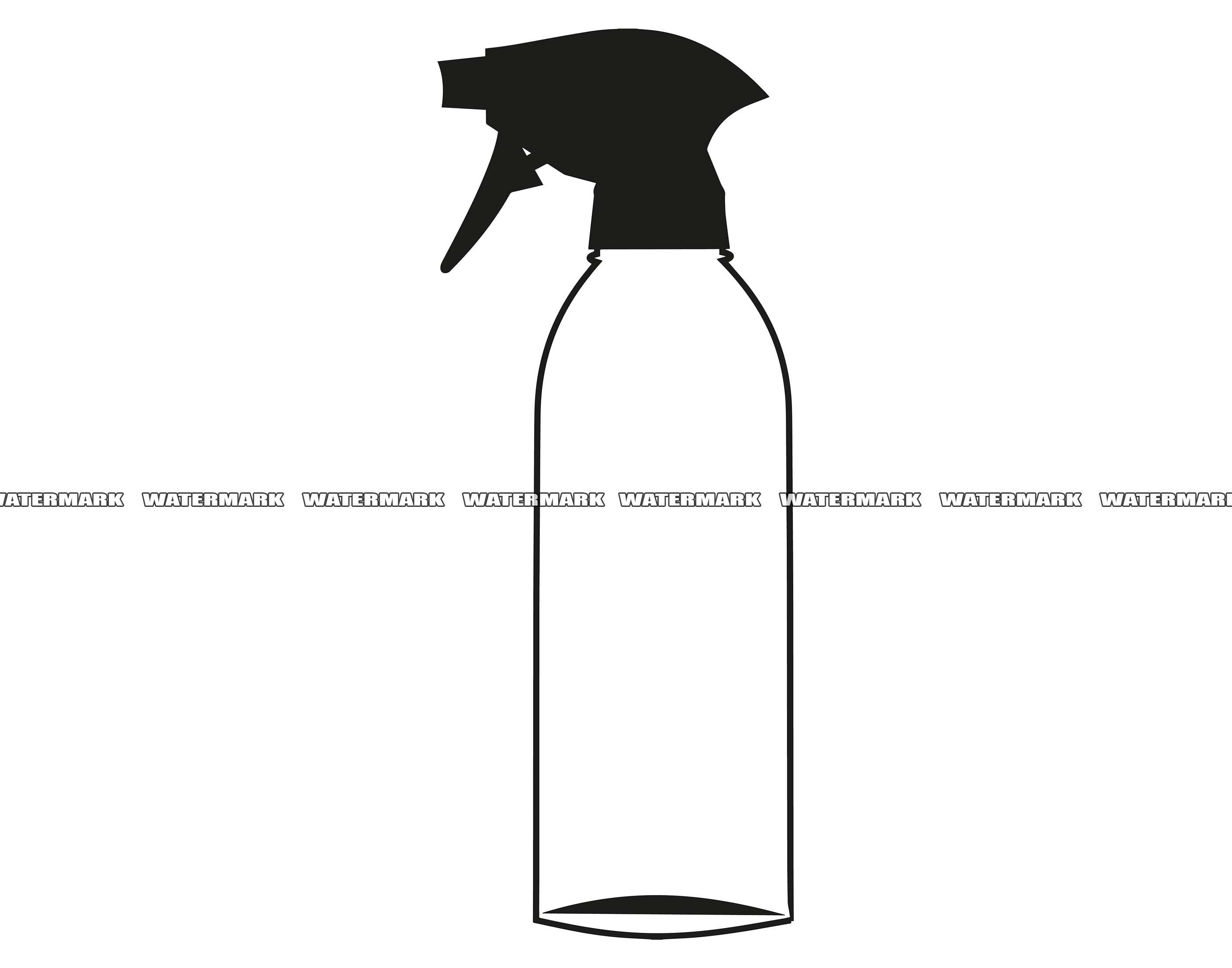 Spray Bottle SVG Spray Bottle Cut File Spray Bottle DXF Etsy Australia