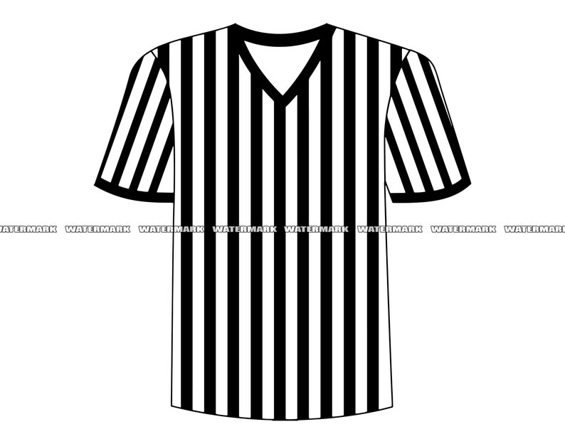 Referee Shirt SVG Referee Shirt Cut File Referee Shirt DXF - Etsy