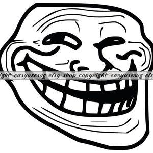 TrollFace -F****ck Art Print