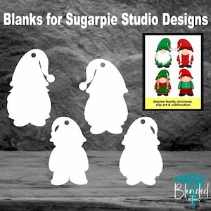 SugarPie Studios Home Ornament Blank - Set of 8-Unisub Whiteboard Blanks-Sublimation Acrylic - MDF Sublimation Blanks-Blended Customs-Crafts