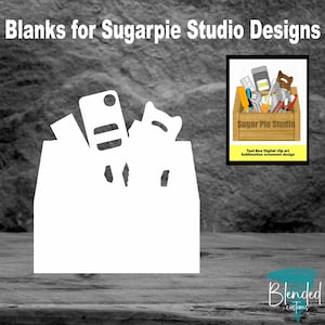 SugarPie Studios Dad Tool Box Blank - Set of 10 - Unisub Whiteboard Blanks - Sublimation Acrylic - MDF Sublimation Blanks - Blended Customs