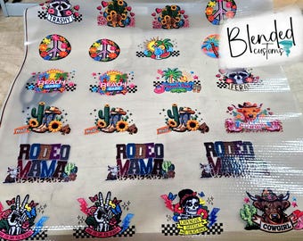 DTF Transfers, DTF Prints, Custom Dtf Transfers Ready For Press, Full Color Bulk Wholesale DTF Print For T-Shirt Heat Transfer, Dtf transfer