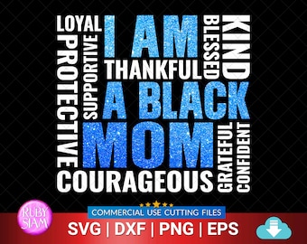Free Free 327 Black Mother Svg SVG PNG EPS DXF File