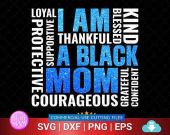 Download Black Mom Svg Etsy