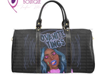 Personalized Weekender Bag, Weekend Handbag, Travel Bag, Gift for Her, Shoulder Bag, Travel, Custom Gift, Ovanite Tings