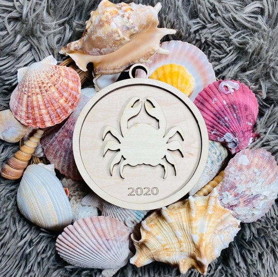 Nautical Christmas Ornaments Set of 6 | Etsy