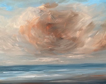 Sky study 1 Original seascape painting