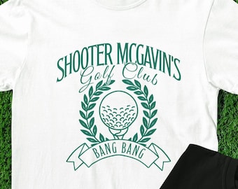 Happy Gilmore-shirt, Shooter McGavin-shirt,