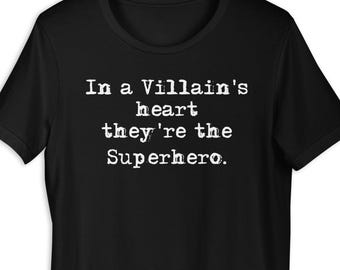 Super Villain shirt, Super here shirt, Villain shirt, Be the villain, Hero shirt, Be a hero, im misunderstood shirt, you dont get it shirt