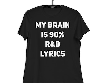 R&B music lovers t shirts