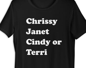 Threes Company shirt, threes company shirt, 70s sitcoms, woman of the 70s, i love the 70s, 70s tv shows, i love the 80s, plus size shirts