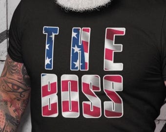 The Boss shirt, Street Band tee, Born to Run shirt, Jersey rock legend, Greetings from Asbury, Tunnel of Love tee, Glory Days shirt,