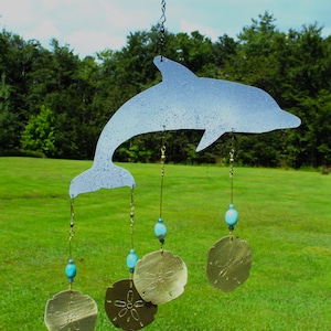 Dolphin and Sand Dollars windchime