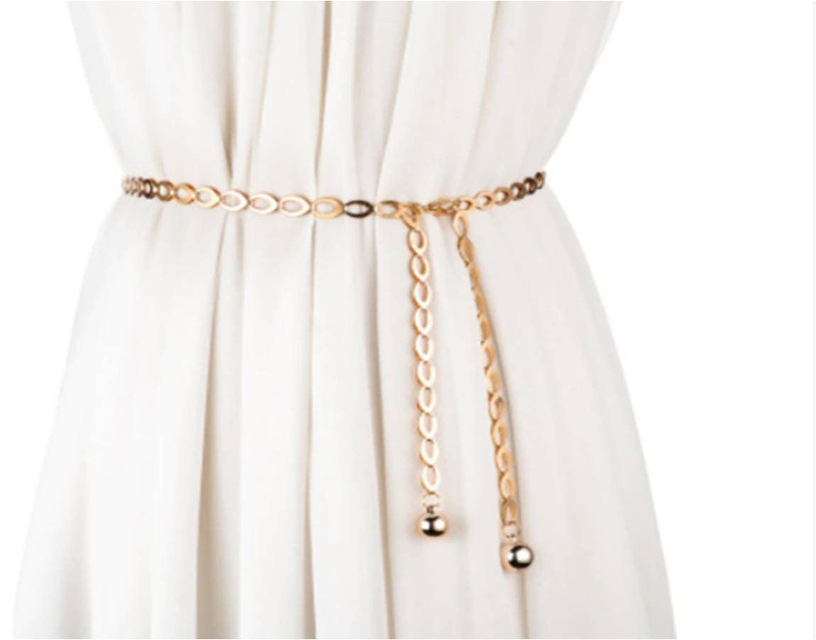 High Waist Chain Belt