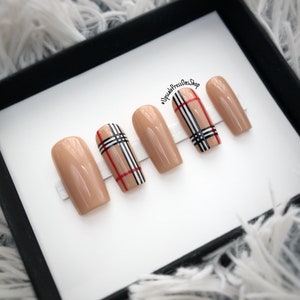 Burberry nail designs new arrivals