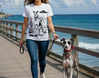 Greyhound Alien Desert Shirt Funny Sighthound Owner Apparel