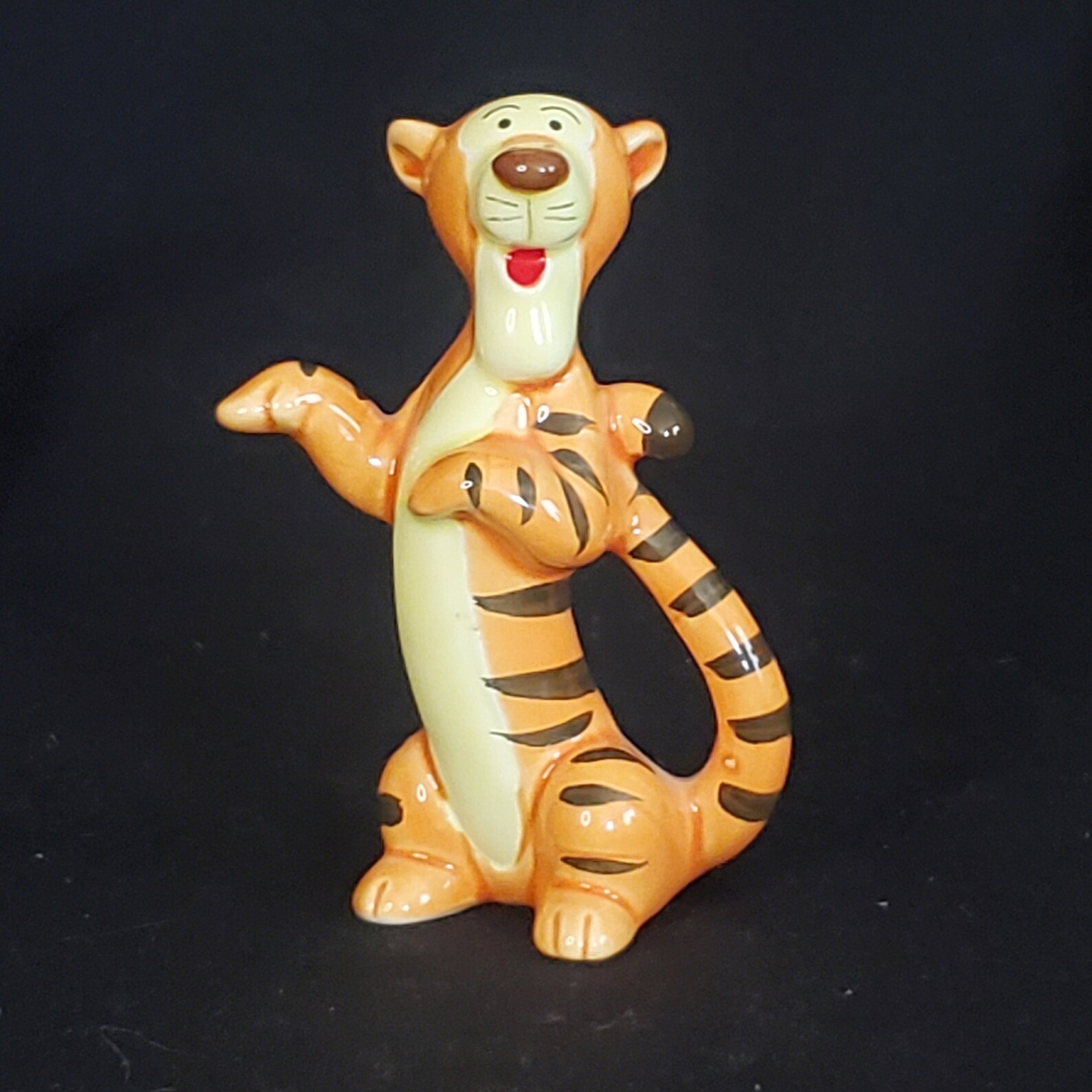 Vintage Disney Tigger Porcelain Figurine from Winnie the Etsy