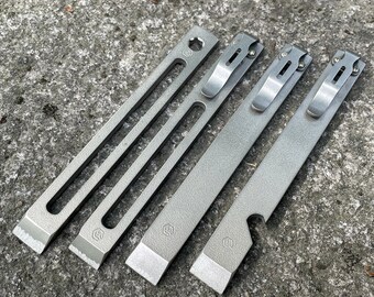flamed Details about Titanium Custom Handmade Widgy Pry Bar Keychain flamed Details about Titanium Custom Handmade Widgy Pry Bar Keychain