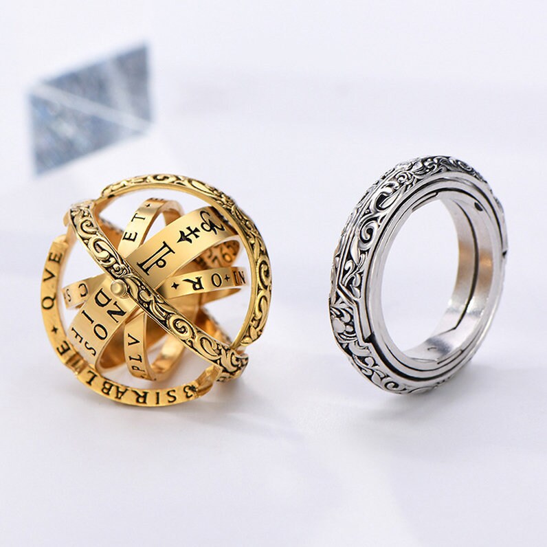 Armillary on sale sphere ring