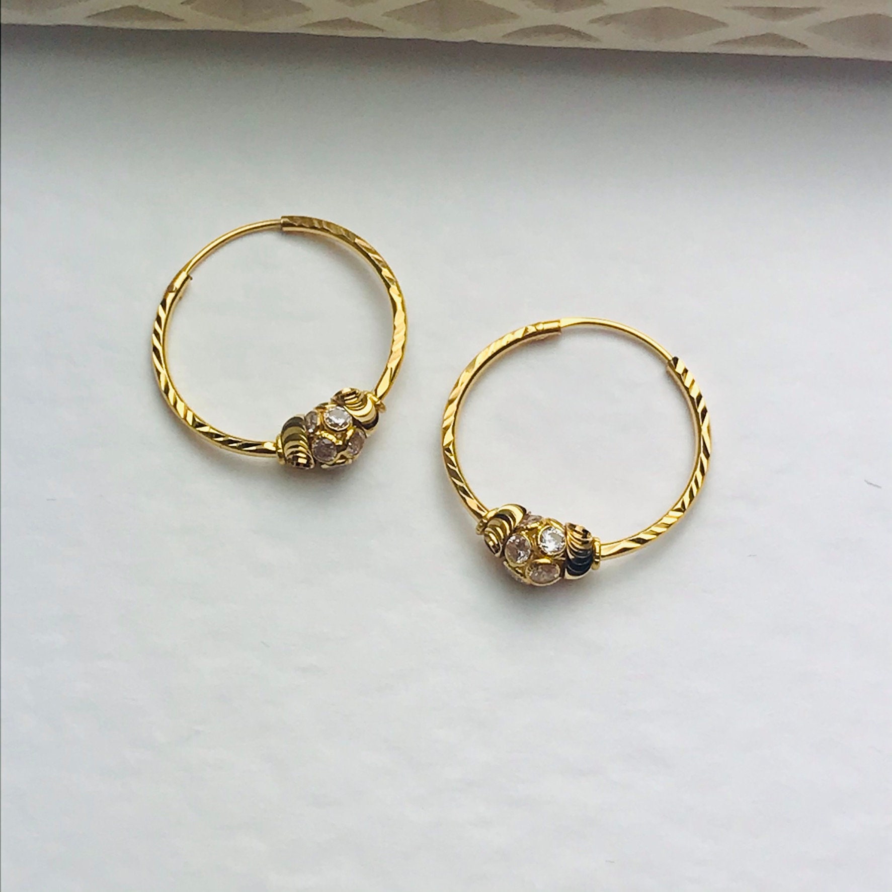 jhumka banane ka design