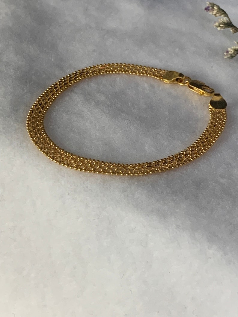 22 Carat Gold Bracelet Etsy UK