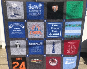 Download School Shirt Quilt Etsy