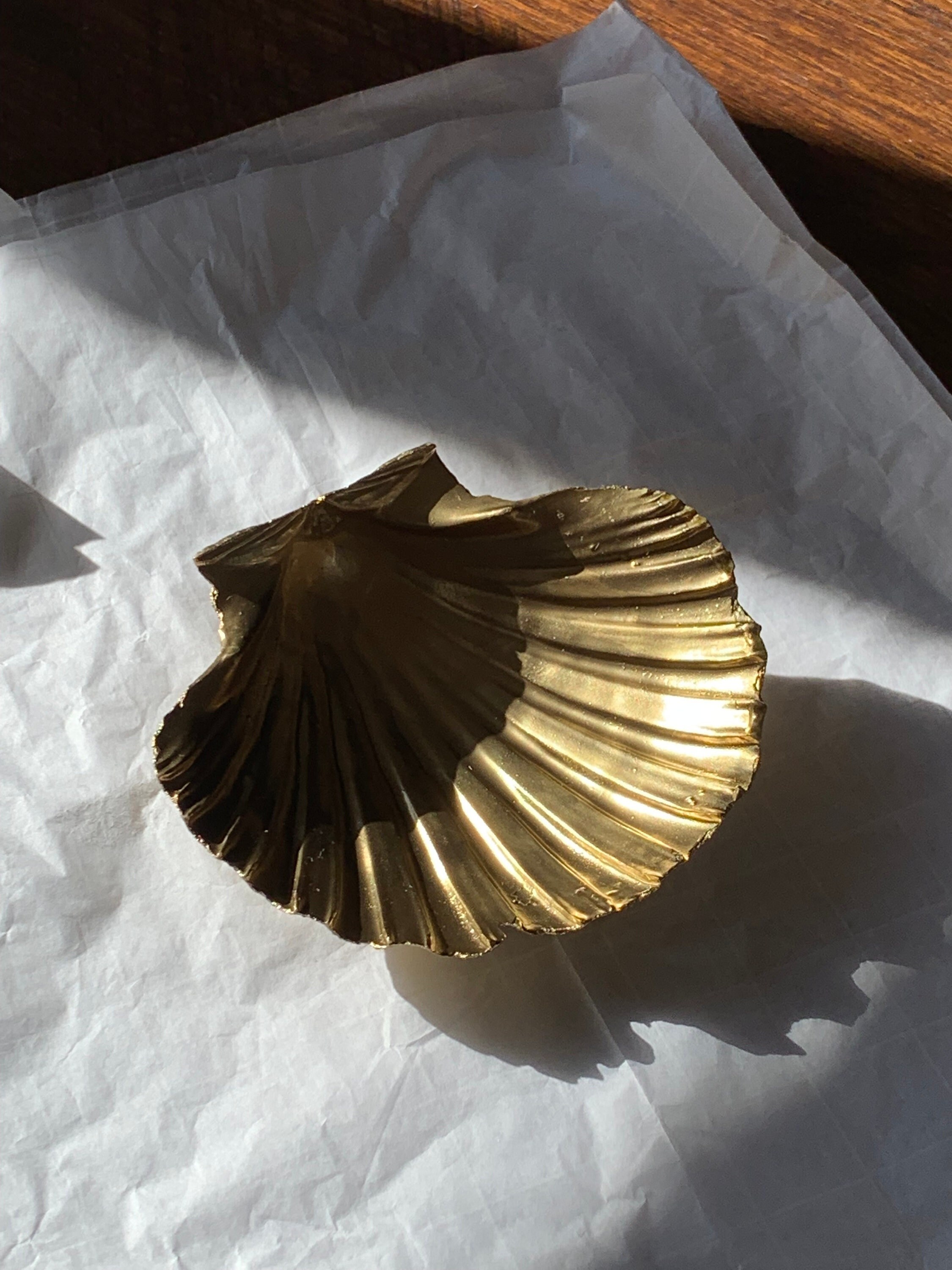 Coupelle Coquillage Doré