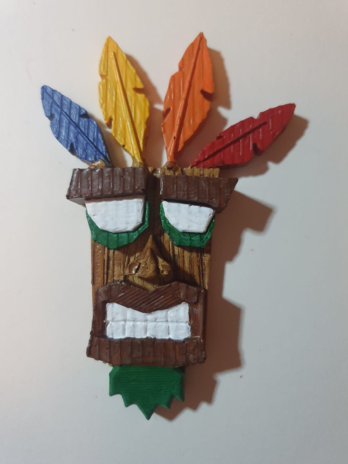Tiki Crash Bandicoot Refridgerator Handmade Hand Etsy