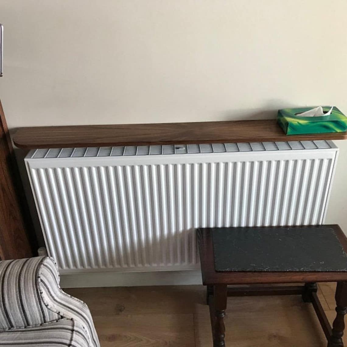 MDF Oak & Walnut Effect Radiator Shelves With Easy Fit Etsy UK