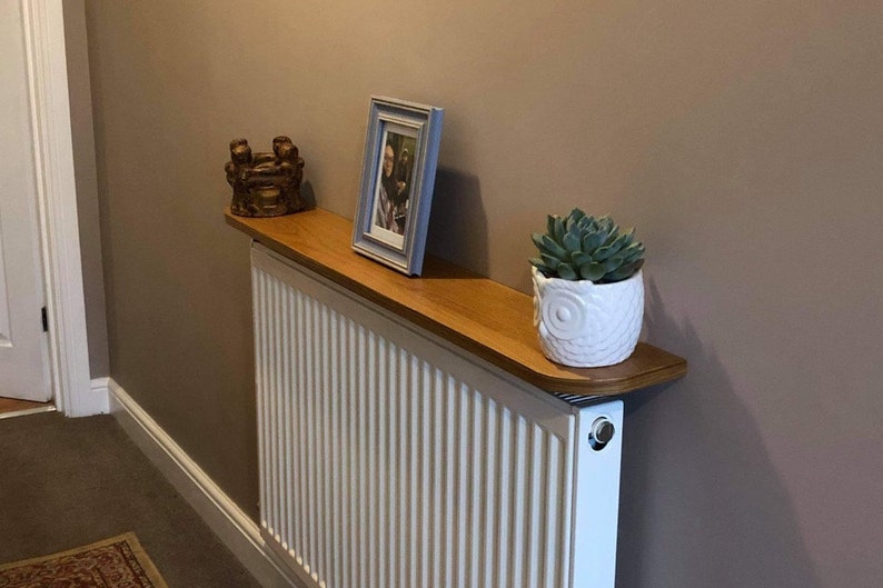 MDF Oak & Walnut Effect Radiator Shelves With Easy Fit Etsy UK