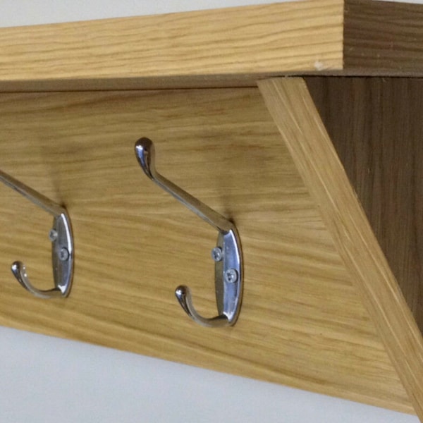 Coat Hooks With Shelf Etsy UK