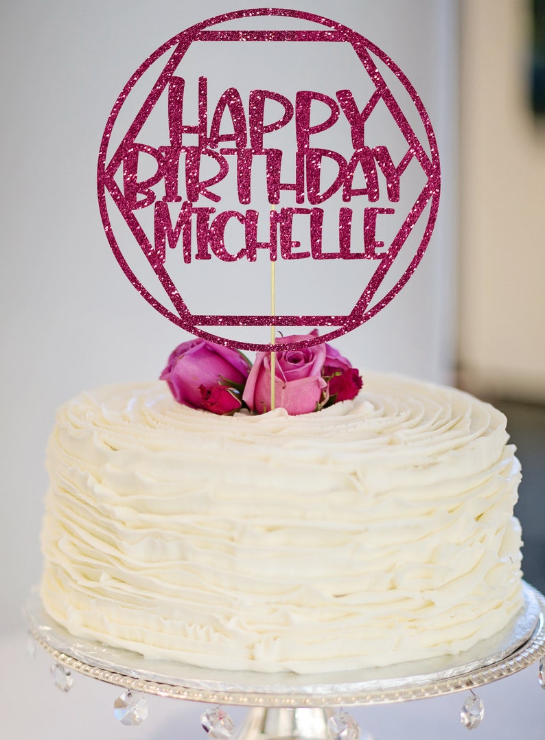 Party Decor Happy Birthday Custom Name Cake Topper Hexagon Happy Birthday Cake Topper Personalized Name Birthday Cake Topper Birthday Topper Paper Party Supplies Party Decor Happy Birthday Custom Name Cake Topper Hexagon Happy Birthday Cake Topper Personalized Name Birthday Cake Topper Birthday Topper Paper Party Supplies