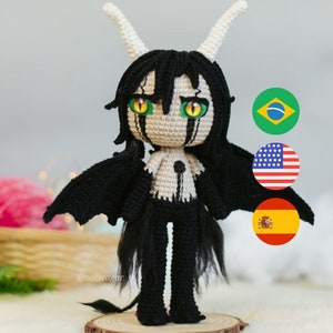 Ulquiorra Cifer (Bleach) - Amigurumi pattern PDF (Notivagar)