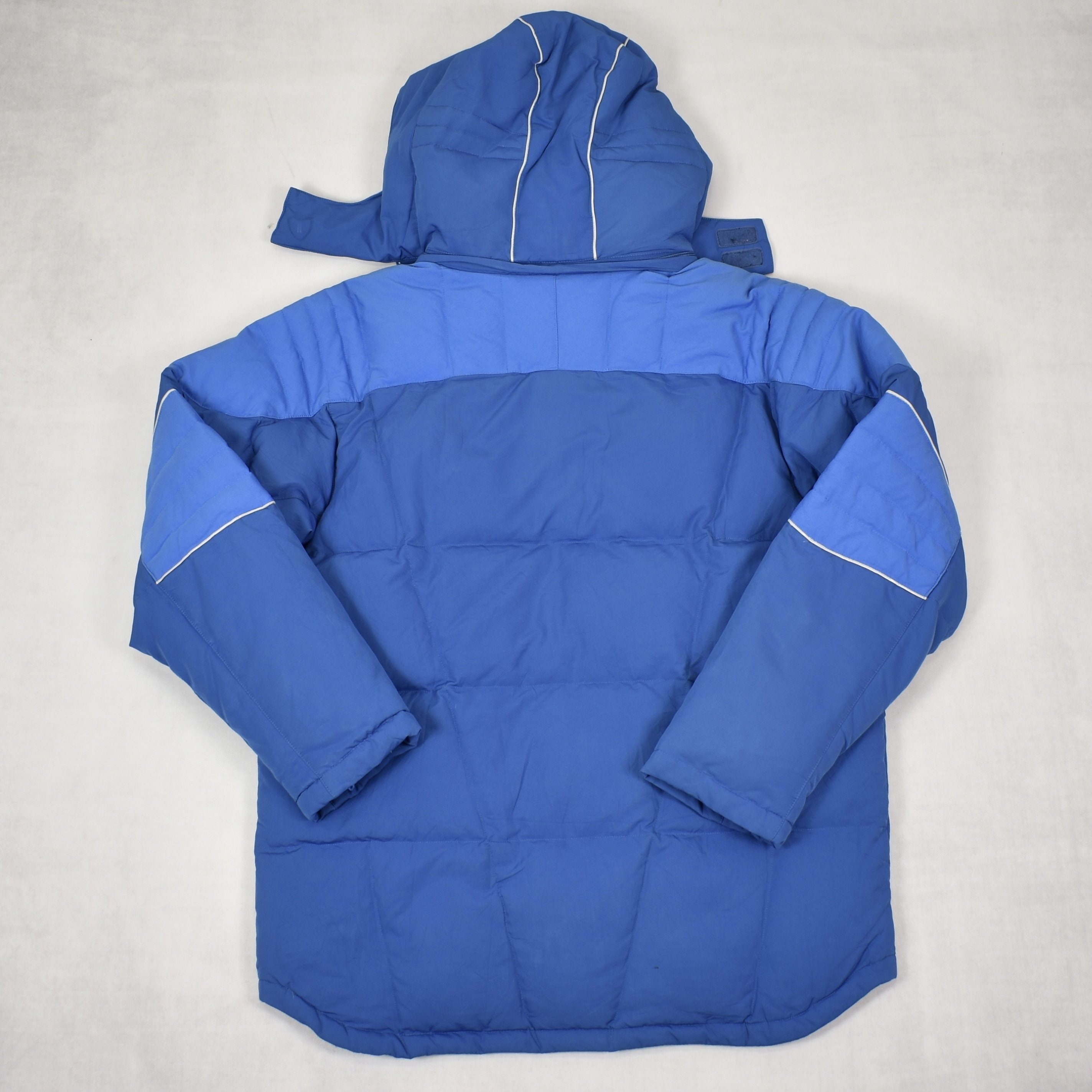 00's Vintage Nike Blue Puffer Jacket M | Etsy