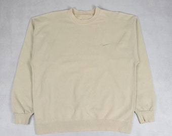 nike sweatshirt cream