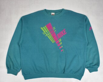 nike spell out sweatshirt white