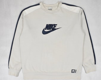 beige nike sweater
