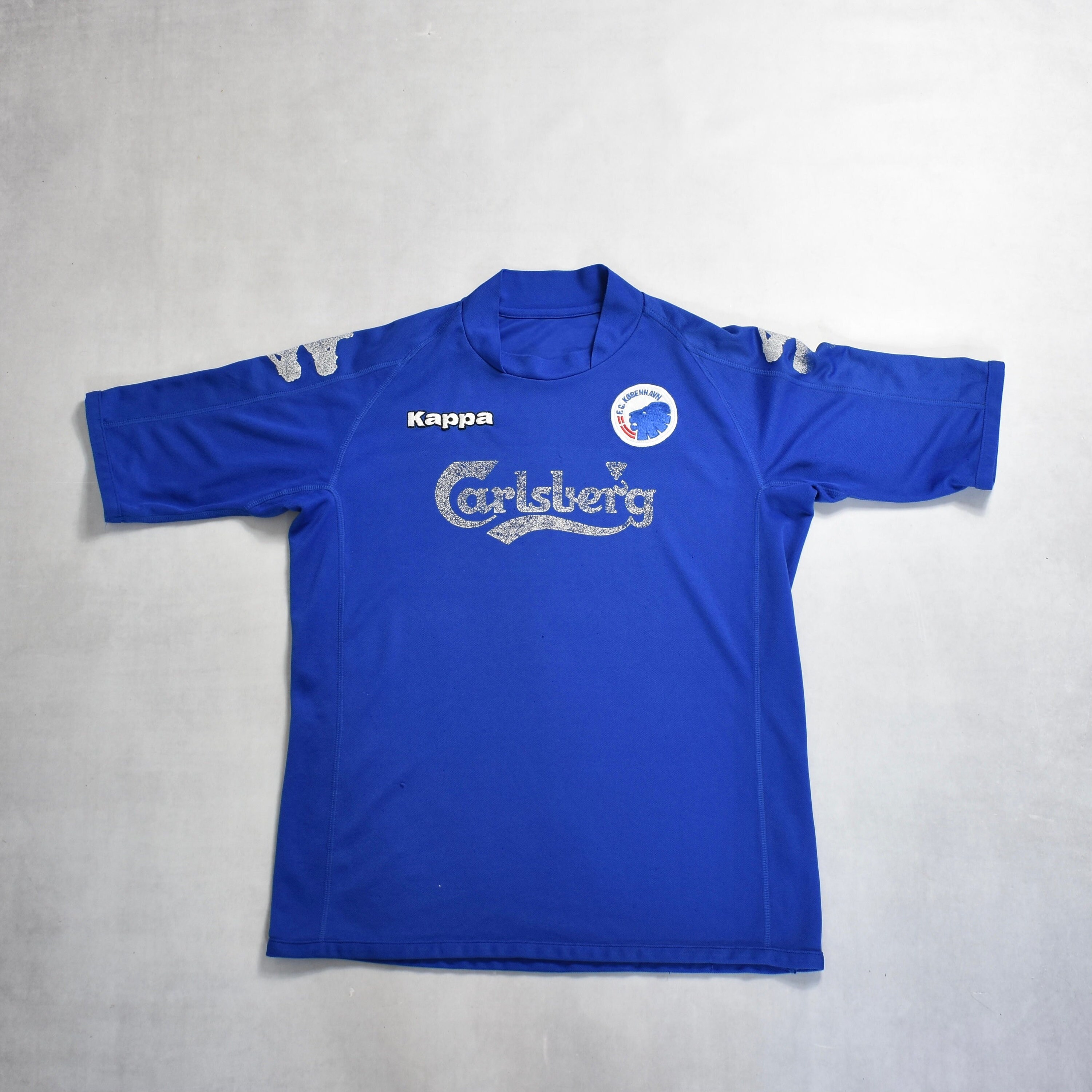 06' Vintage Copenhagen Kappa Blue Football Shirt - Etsy