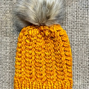 Luxury Merino Wool Twisted Beanie