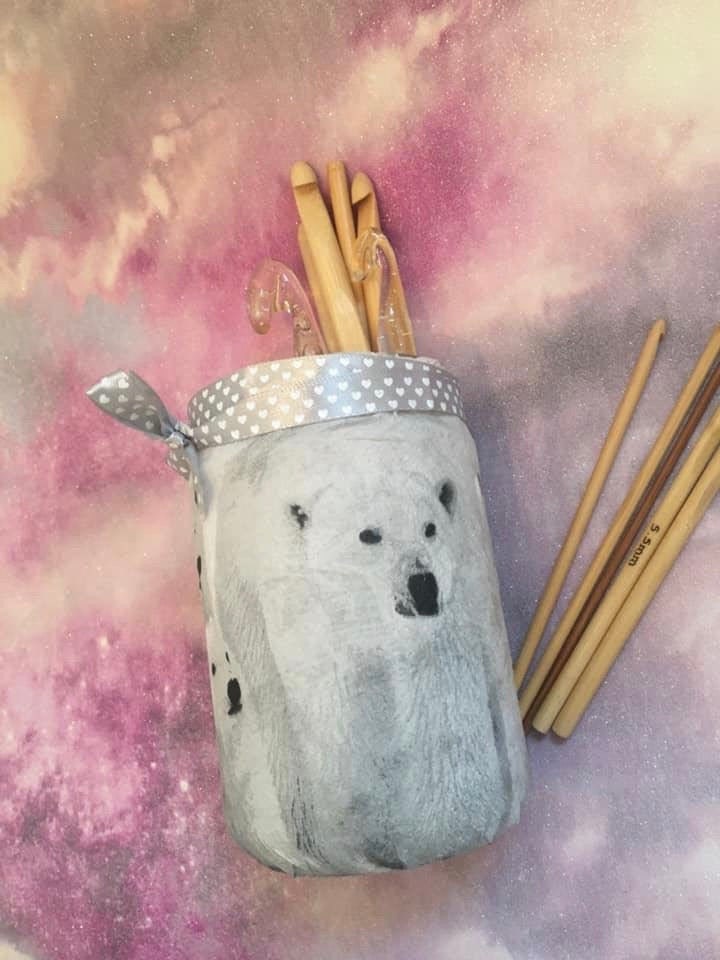 Pot de Rangement Décor Ours