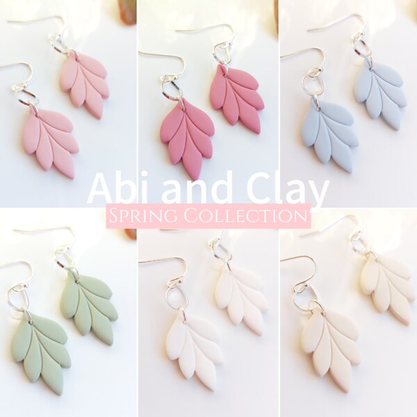 CLAY EARRINGS Etsy