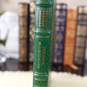 The Able McLaughlins by Margaret Wilson. The Franklin Library 1977 Limited  Edition with Leather Bound, Gold Accents.   Excellent Condition!