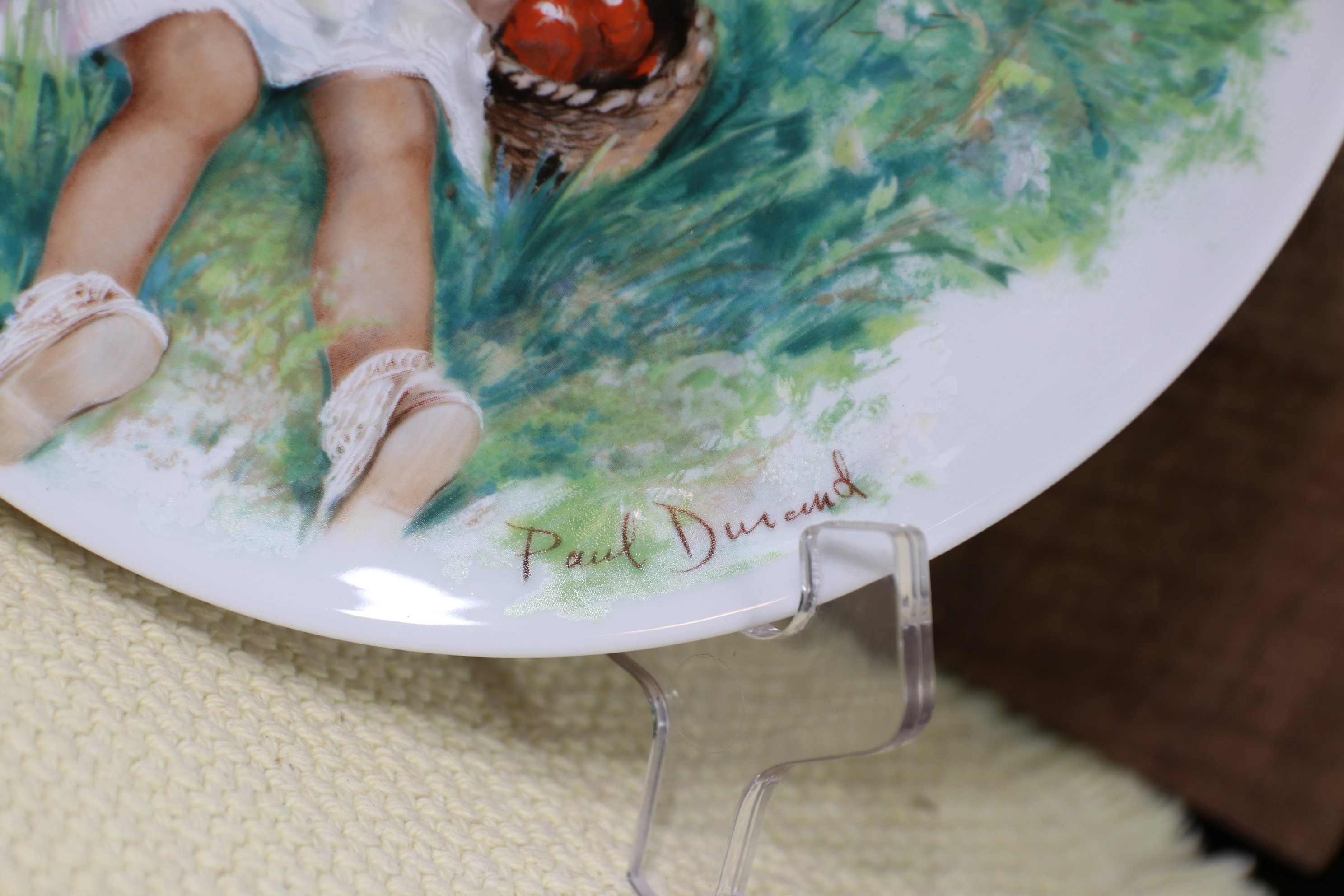 希少！カールティーメ ドレスデン 125th anniversary プレート Vintage 1978 Limoges-turgot Porcelain Plate, 