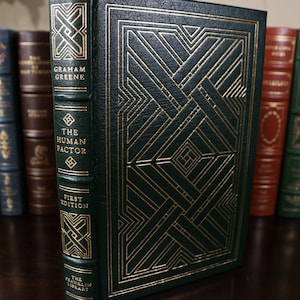 The Human Factor by Graham Greene. The Franklin Library 1978 Limited  Edition. Leather Bound, Gold Accents. Excellent Condition!
