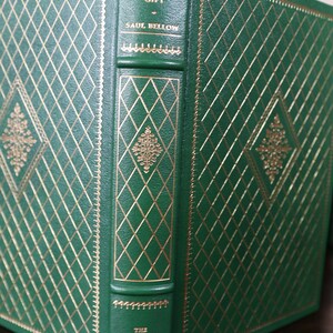 Humboldt&#39;s Gift by Saul Bellow. The Franklin Library 1979 Limited  Edition Leather Bound, Gold Accents. Excellent Condition!