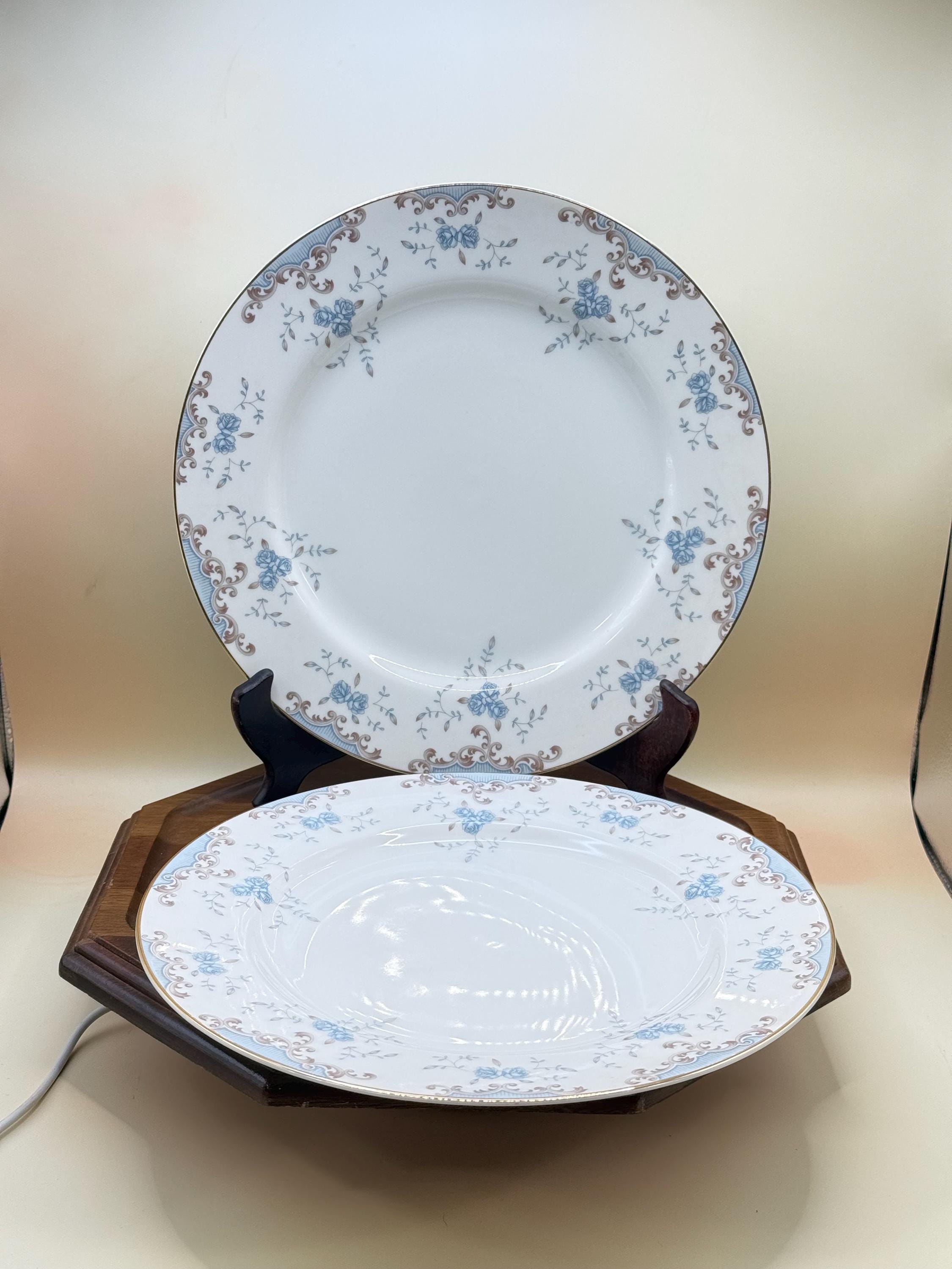 Blue Rose Fine China Made in Japan - Etsy