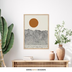 Kauai Hawaii poster displayed in a coastal and beach style interior.